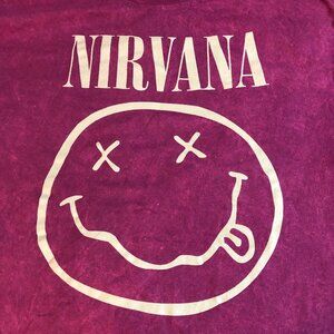 NWOT: Officially Licensed Nirvana Graphic T-Shirt Unisex Size Large